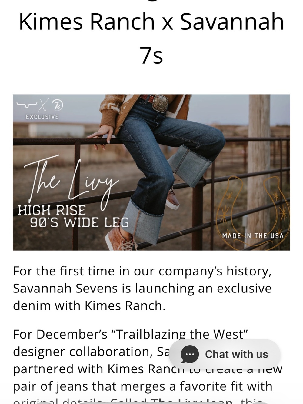 Kimes Ranch x Savannah 7 Livy